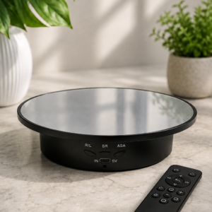 (Heavy Duty) 360 Rotating Display Stand With Remote